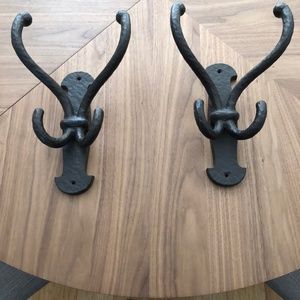 Pottery Barn Moran Double Hooks